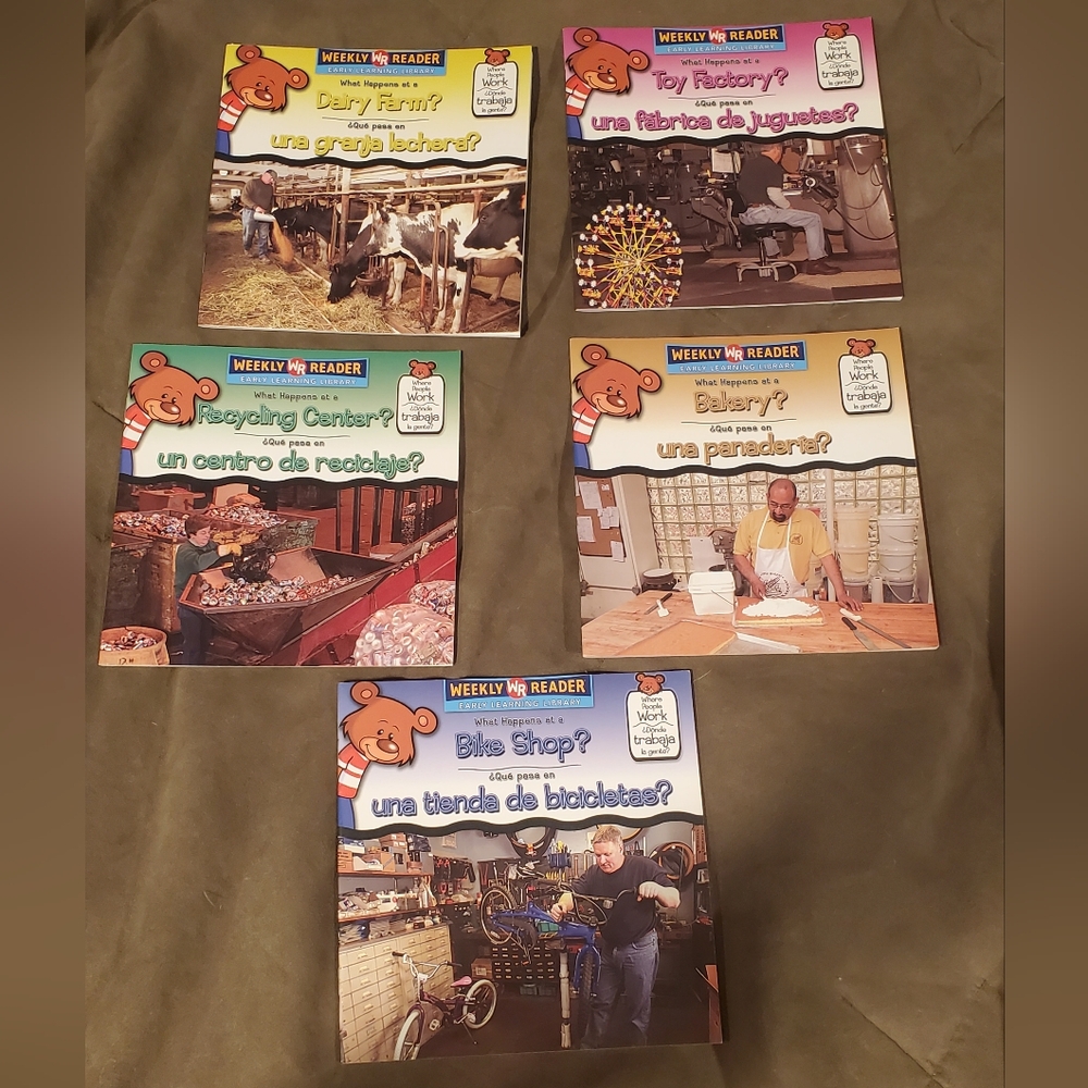 Weekly reader early learning library 5 books